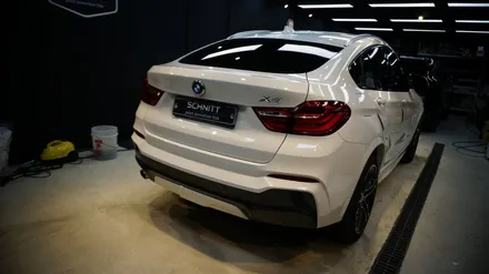 강남 수입차도색 BMW X4 뒷범퍼 탈착도색으로 복원했습니다. / 강남구 역삼동