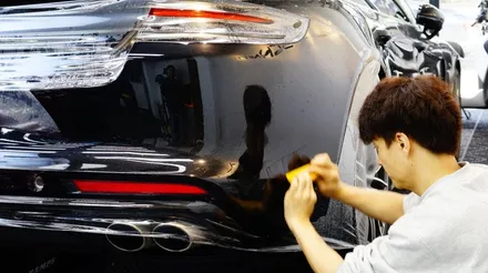 파나메라PPF 발렛파킹으로 손상된 뒷범퍼 재시공 / 강남구 역삼동
