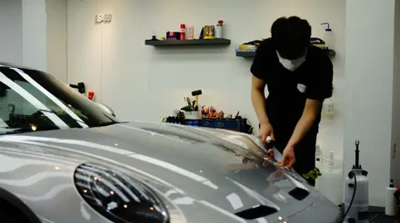 992  GT3 전체PPF 실내PPF 윈드쉴드 지티실버 색상 / 강남구 역삼동