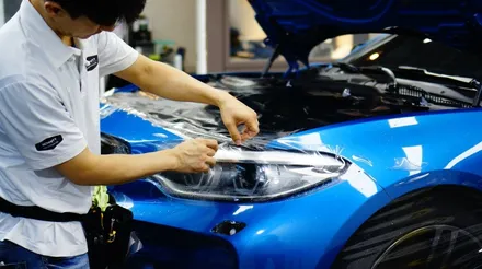 BMW M2 앞범퍼 사고나서 도색하고 PPF 재시공 받았어요~ / 강남구 역삼동