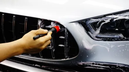 벤츠 AMG GT 4도어 앞범퍼 부분도색 및 PPF 재시공 / 강남구 역삼동