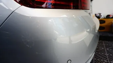 BMW 520D 뒷범퍼 도색 보험 센터가 무조건 잘 하는건 절대 아니더군요~ / 강남구 역삼동