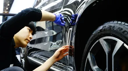 잠실 PPF_BMW X5 PPF 전면부 유리막 코팅 실내 PPF 가죽 코팅 / 강남구 역삼동