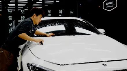 벤츠 CLS400D 전체PPF 를 위해 충남 아산에서 서울까지 방문해주셨습니다. / 강남구 역삼동