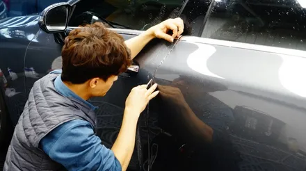 CLS400D PPF 전체작업 출고  몇개월 후에 했는데도 잘되었네요~ / 강남구 역삼동