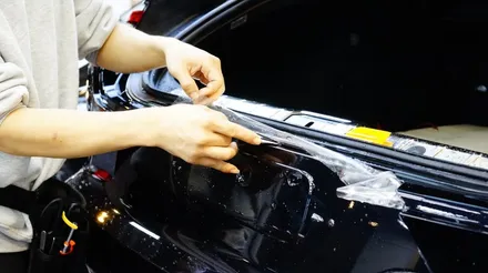 파나메라PPF 발렛파킹으로 손상된 뒷범퍼 재시공 / 강남구 역삼동