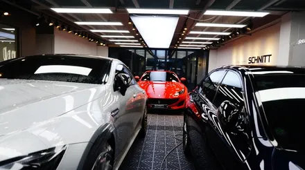 벤츠 AMG GT 4도어 앞범퍼 부분도색 및 PPF 재시공 / 강남구 역삼동
