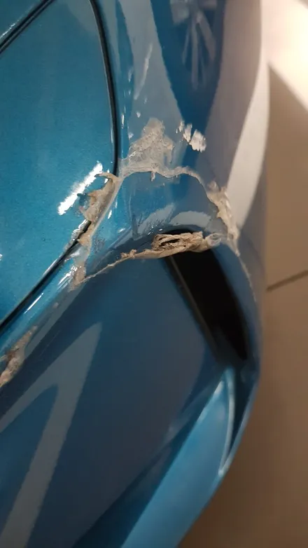 BMW M2 앞범퍼 사고나서 도색하고 PPF 재시공 받았어요~ / 강남구 역삼동
