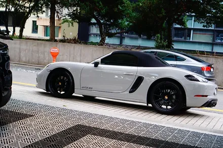 718 GTS 4.0 박스터PPF 전체, 가죽코팅, 소프트탑 코팅, 블랙박스, 하이패스까지 맡겼습니다. / 강남구 역삼동