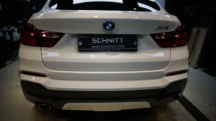강남 수입차도색 BMW X4 뒷범퍼 탈착도색으로 복원했습니다. / 강남구 역삼동