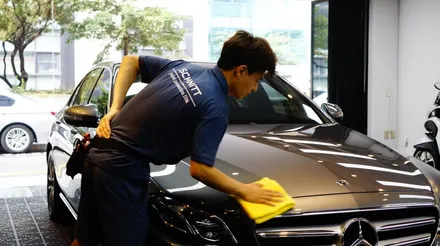 마포에서 강남으로 벤츠E300 전면PPF 시공 / 강남구 역삼동