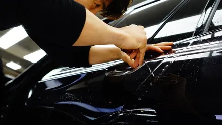 PPF 보험처리/ 필름이 도장면을 지켜줬네요. BMW IX3 / 강남구 역삼동