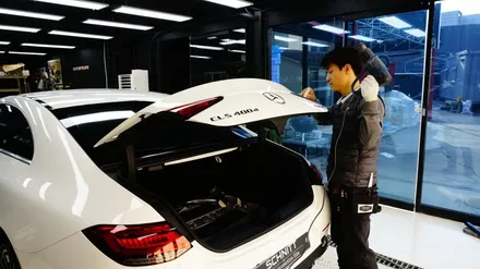 벤츠 CLS400D 전체PPF 를 위해 충남 아산에서 서울까지 방문해주셨습니다. / 강남구 역삼동