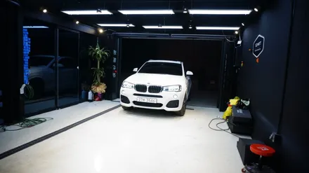 강남 수입차도색 BMW X4 뒷범퍼 탈착도색으로 복원했습니다. / 강남구 역삼동