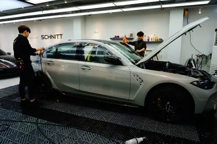BMW M3 무광PPF로 엠쓰리만의 강인함을 더욱 짙게 / 강남구 역삼동