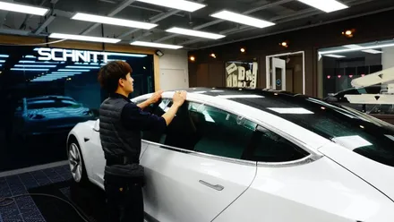 테슬라 모델3 PPF 전체작업 위해 포항에서 서울 강남까지 갔어요~!! / 강남구 역삼동