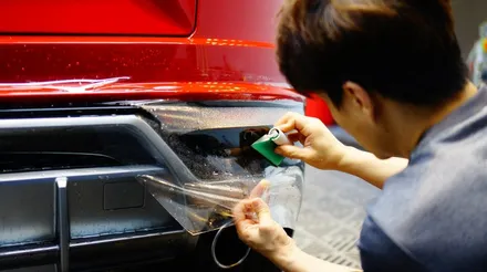 슈퍼SUV 우르스 이번에는 빨간색에 전체PPF, 가죽코팅까지 완성^^ / 강남구 역삼동