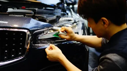 볼보 V60 크로스컨트리 본넷과 생활보호패키지 PPF 시공 / 강남구 역삼동