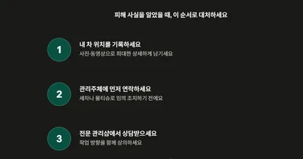 지하주차장 석회물 피해, 포르쉐 911 석회물 보상까지 슈니트 PPF 복원 후기 / 강남구 역삼동