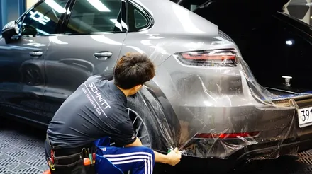 카이엔쿠페 PPF 전체작업 그레이 색상 / 강남구 역삼동