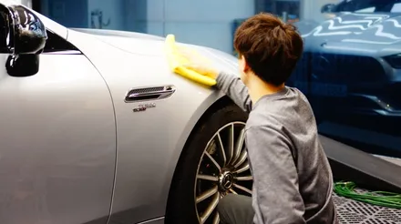 블랙PPF로  루프스킨과 크롬몰딩 180도 변신한 AMG GT 더 샤프하게^^ / 강남구 역삼동