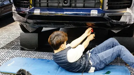 카이엔 쿠페 PPF 전체 작업 스포츠범퍼의 하단부위까지 풀커버 / 강남구 역삼동