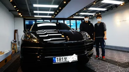 카이엔 쿠페 PPF 칠손상 방어 성공*^^* / 강남구 역삼동