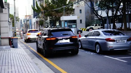 카이엔 드디어 출고!! 젯블랙  전체PPF 슈니트 강남본점에서~!! / 강남구 역삼동