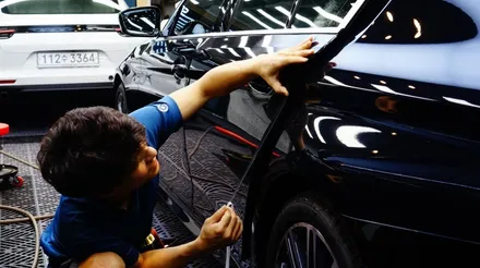 BMW 530i_유리막코팅과 PPF로 신차패키지 완성~!! / 강남구 역삼동