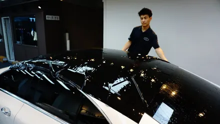 CLS400D 루프에 포인트 주고 싶을땐 이젠 슈니트의 블랙PPF로~!! / 강남구 역삼동