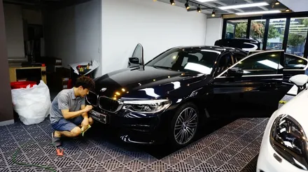 BMW 530i_유리막코팅과 PPF로 신차패키지 완성~!! / 강남구 역삼동