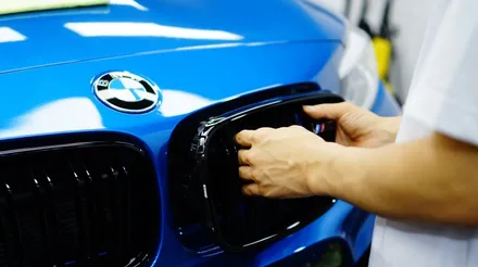 BMW M2 앞범퍼 사고나서 도색하고 PPF 재시공 받았어요~ / 강남구 역삼동