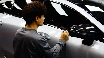 블랙PPF로  루프스킨과 크롬몰딩 180도 변신한 AMG GT 더 샤프하게^^ / 강남구 역삼동