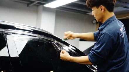 제네시스 GV80 전체PPF 작업 많은 곳이 역시 잘 하네요~!! / 강남구 역삼동