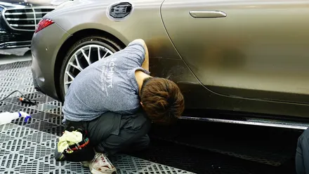 SL63 AMG 전체 PPF 무광 한국 1호 차 슈니트에서~!! / 강남,역삼,서초