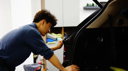 제네시스 GV80 전체PPF 작업 많은 곳이 역시 잘 하네요~!! / 강남구 역삼동