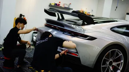 992  GT3 전체PPF 실내PPF 윈드쉴드 지티실버 색상 / 강남구 역삼동