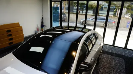 블랙PPF로  루프스킨과 크롬몰딩 180도 변신한 AMG GT 더 샤프하게^^ / 강남구 역삼동