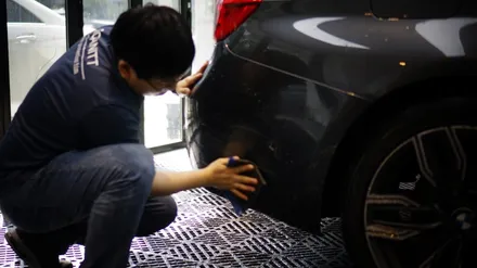 BMW 320D 강남광택으로 켜켜이 쌓인 스크레치 원천제거 완료~!! / 강남구 역삼동