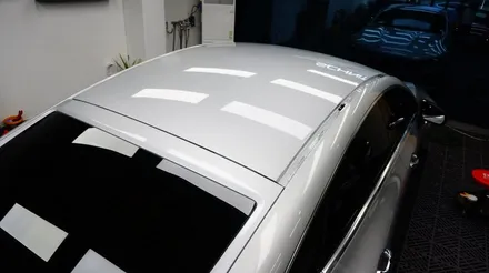 블랙PPF로  루프스킨과 크롬몰딩 180도 변신한 AMG GT 더 샤프하게^^ / 강남구 역삼동