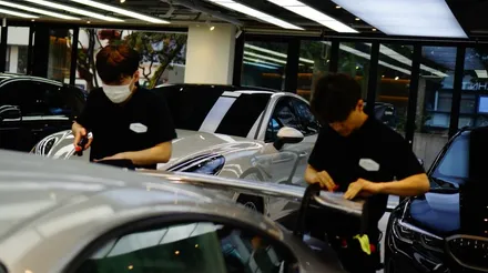 992  GT3 전체PPF 실내PPF 윈드쉴드 지티실버 색상 / 강남구 역삼동