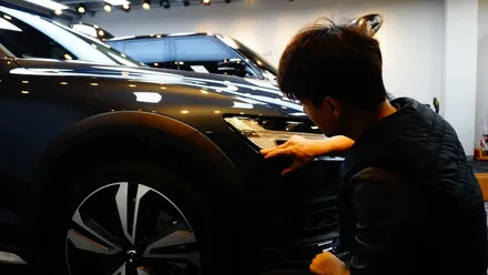 볼보 V60 크로스컨트리 본넷과 생활보호패키지 PPF 시공 / 강남구 역삼동