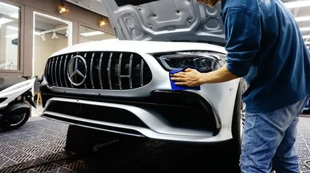 벤츠 AMG GT 4도어 전면 PPF필름 시공 / 강남구 역삼동