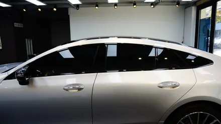 블랙PPF로  루프스킨과 크롬몰딩 180도 변신한 AMG GT 더 샤프하게^^ / 강남구 역삼동