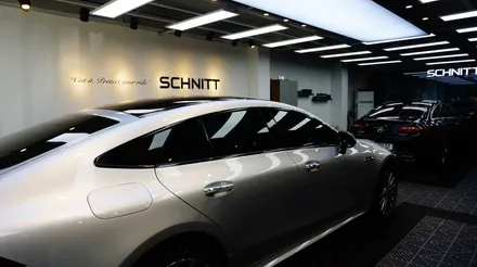 블랙PPF로  루프스킨과 크롬몰딩 180도 변신한 AMG GT 더 샤프하게^^ / 강남구 역삼동
