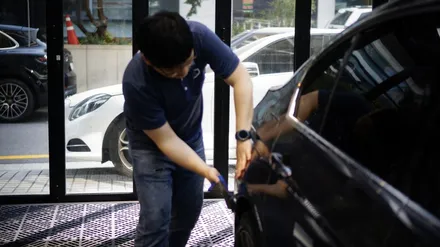 BMW 320D 강남광택으로 켜켜이 쌓인 스크레치 원천제거 완료~!! / 강남구 역삼동