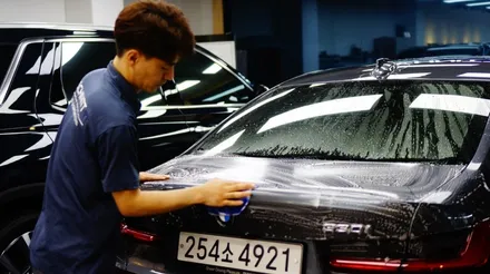 길냥이의 발톱 스크래치 방어를 위해 BMW 330i PPF 루프, 트렁크 추가 시공했어요!! / 강남구 역삼동
