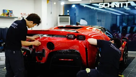 페라리 SF90 전체PPF 작년 우라칸에 이어 이번에도 슈니트로~!! / 강남,역삼,서초