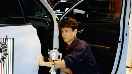 출고 일주일된 싼타페TM 양천구덴트로 100% 완벽하게 복원했어요~ / 강남구 역삼동