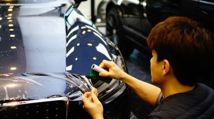 볼보 V60 크로스컨트리 본넷과 생활보호패키지 PPF 시공 / 강남구 역삼동